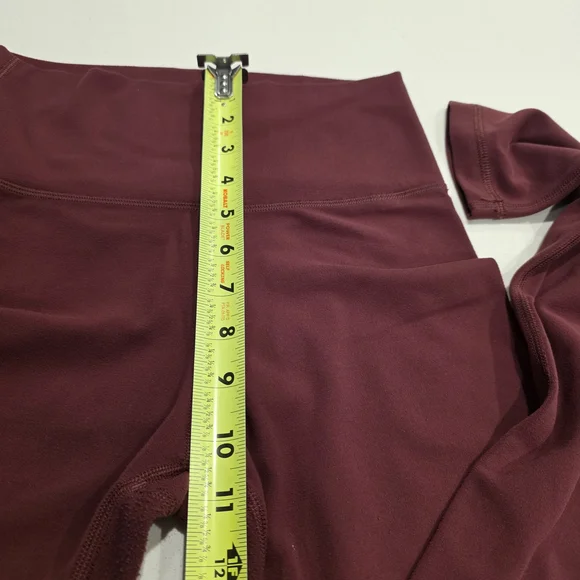 TNA Burgundy Leggings - Picture 8 of 8